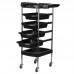 Hairdressing Trolley GABBIANO FX7, Black